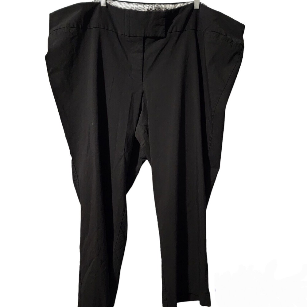 Torrid Work Career Trousers Pants Plus Size 30 Short Black